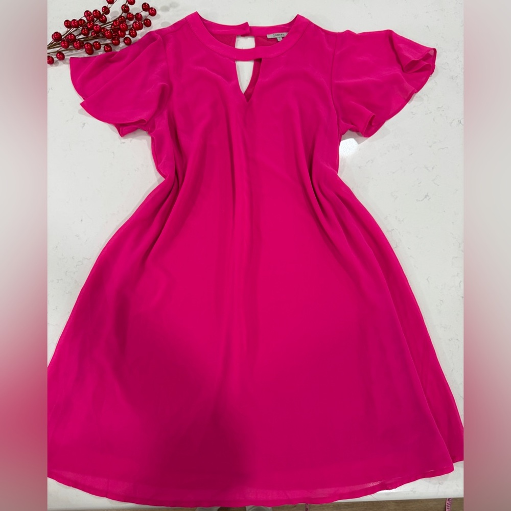 JODIFL Fuchsia Casual Dress